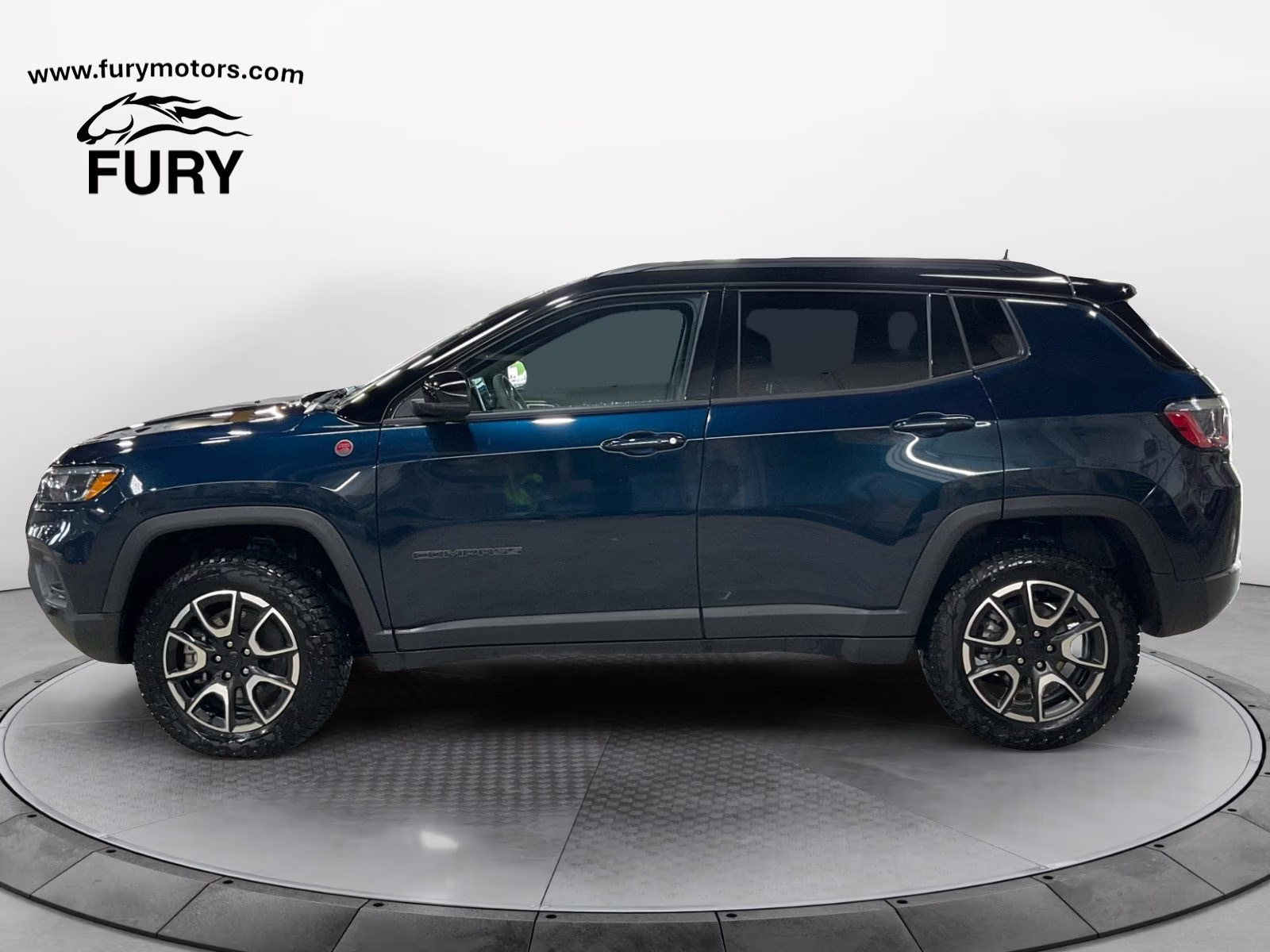 2024 Fathom Blue Pearlcoat Jeep Compass Trailhawk 4X4 SUV