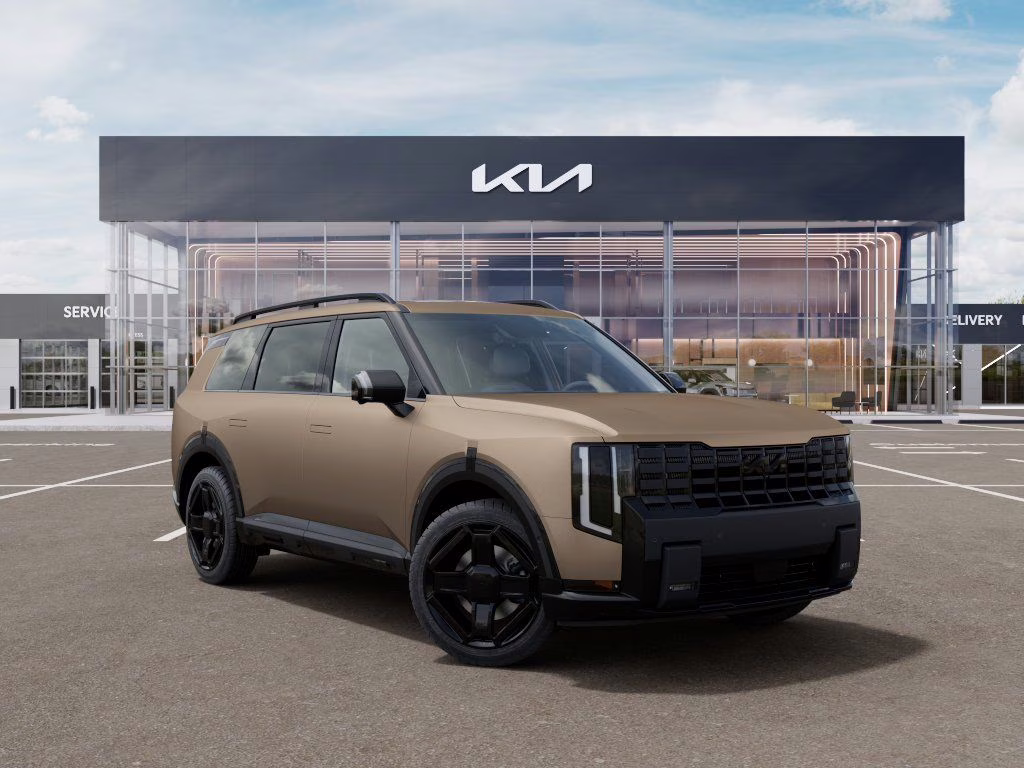 2027 Terrain Brown Matte Kia Telluride X-Line SX-Prestige AWD SUV