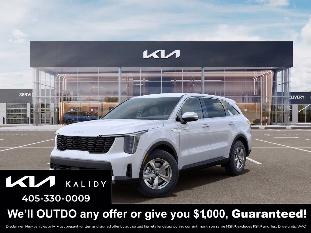 2026 White Pearl Kia Sorento LX FWD SUV