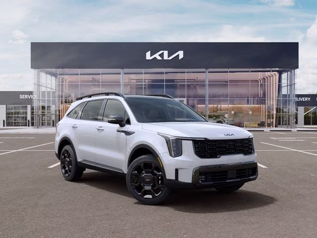 2026 Glacial White Pearl Kia Sorento X-Line EX AWD SUV