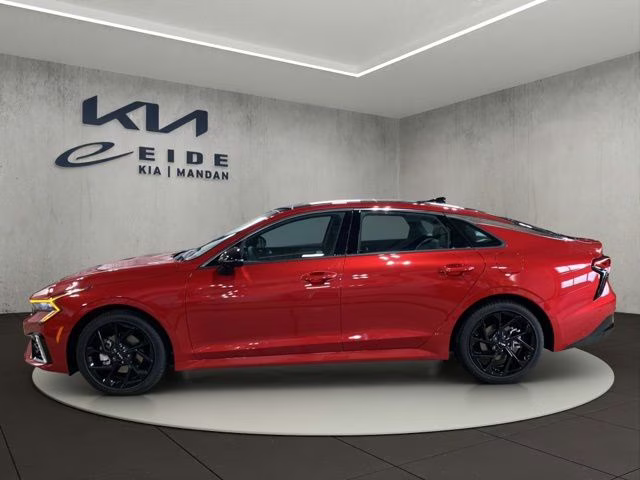 2026 Runway Red Kia K5 GT-Line AWD Sedan