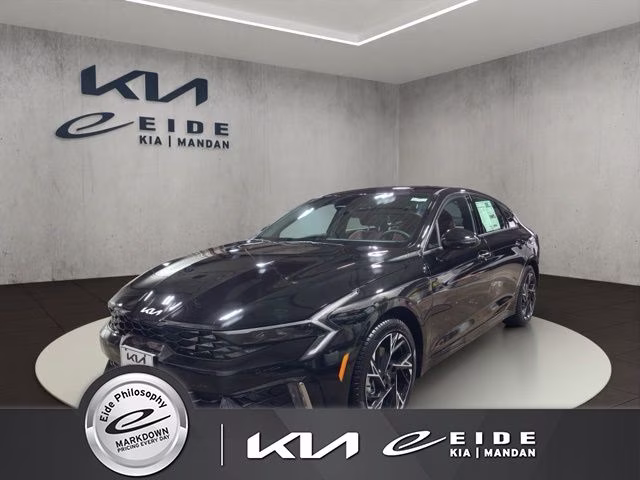 2026 Aurora Black Pearl Kia K5 GT-Line AWD Sedan