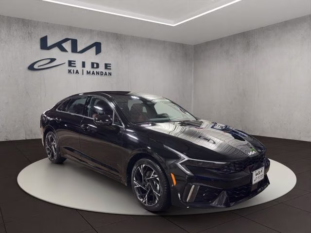 2026 Aurora Black Pearl Kia K5 GT-Line AWD Sedan