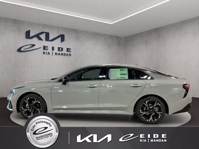 2026 Wolf Gray Kia K5 GT-Line AWD Sedan