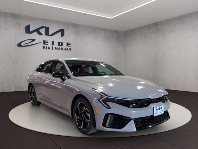 2026 Wolf Gray Kia K5 GT-Line AWD Sedan
