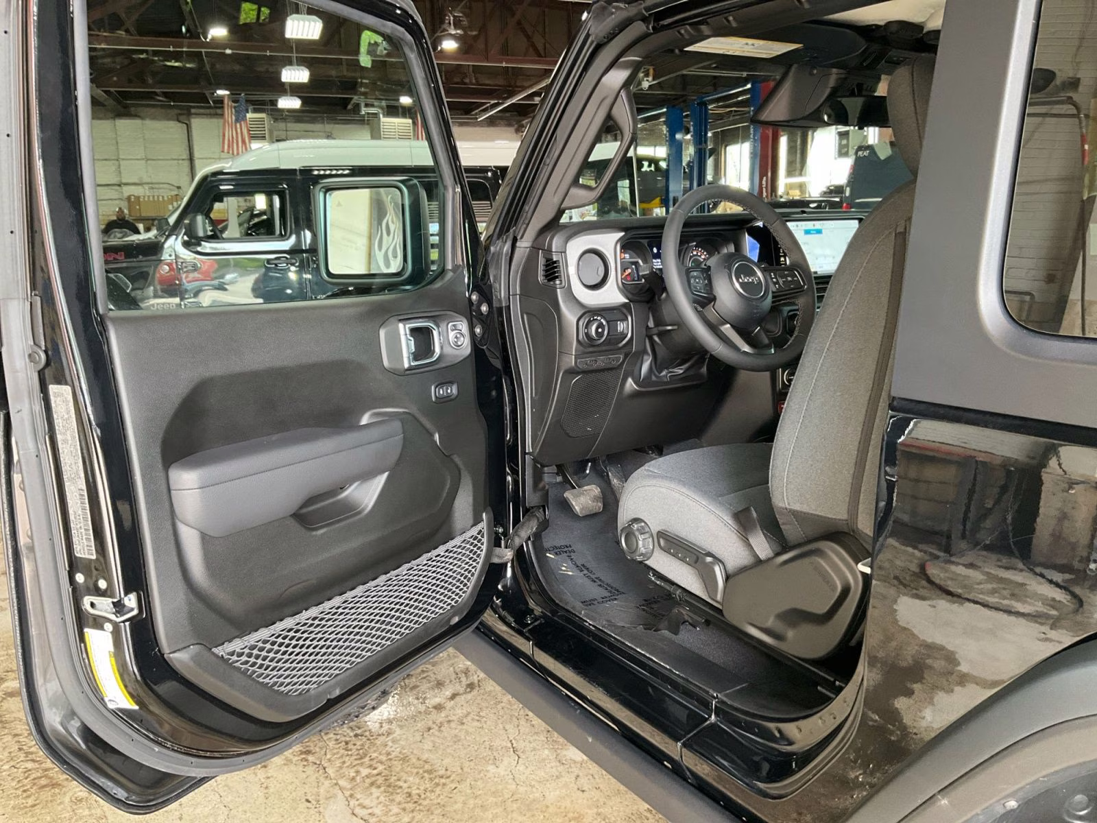 2026 Black Clearcoat Jeep Wrangler Willys 4X4 SUV