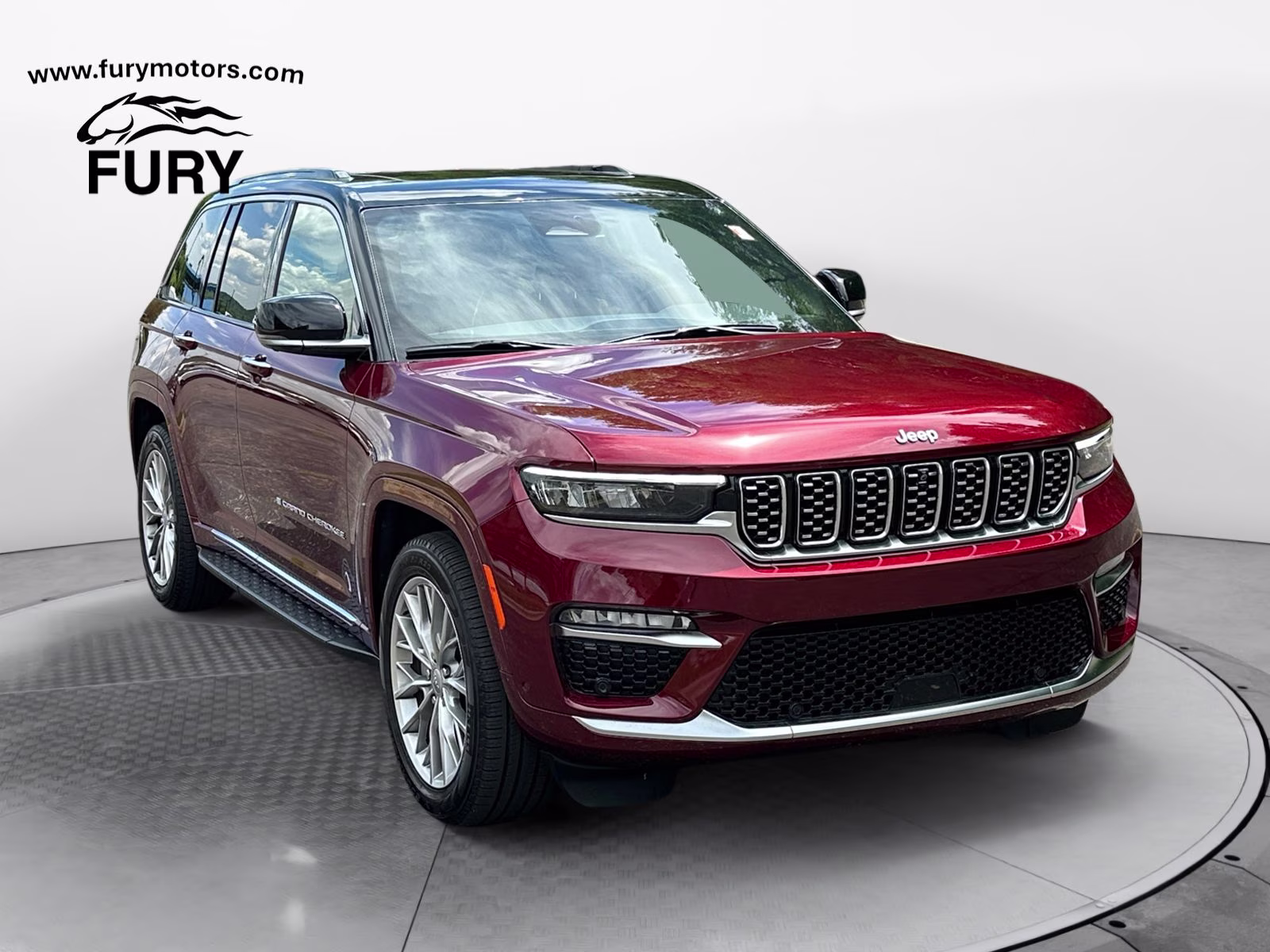 2024 Velvet Red Pearlcoat Jeep Grand Cherokee Summit 4X4 SUV