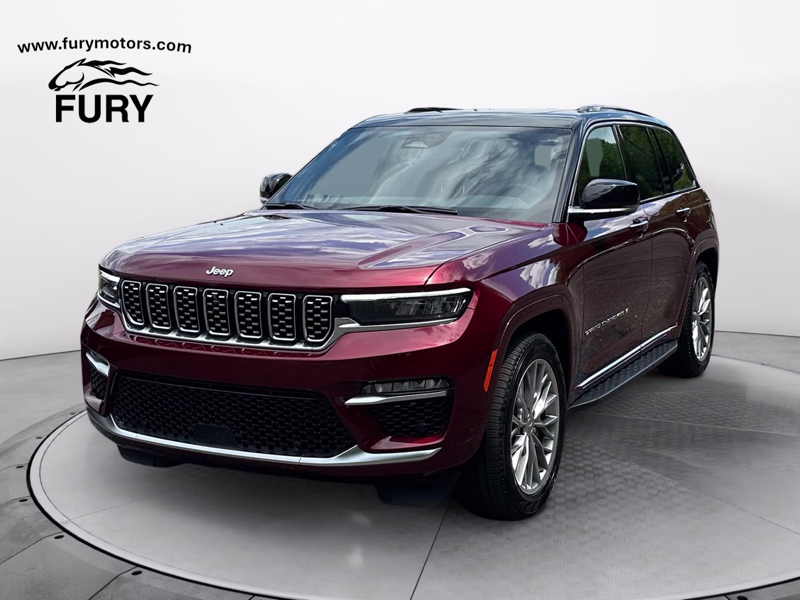 2024 Velvet Red Pearlcoat Jeep Grand Cherokee Summit 4X4 SUV