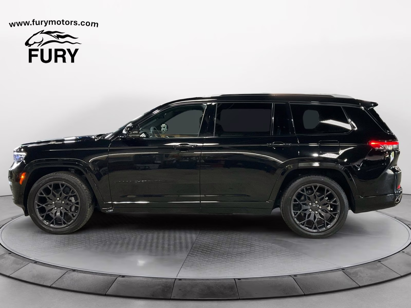 2023 Diamond Black Crystal Pearlcoat Jeep Grand Cherokee L Summit 4X4 SUV