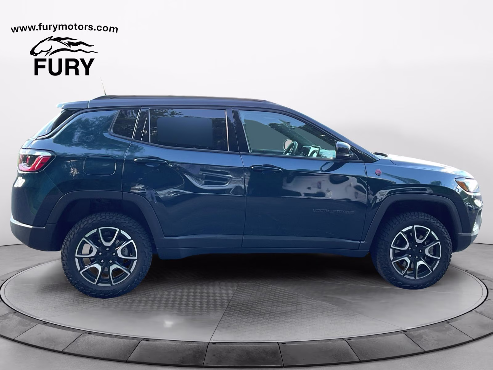 2024 Fathom Blue Pearlcoat Jeep Compass Trailhawk 4X4 SUV