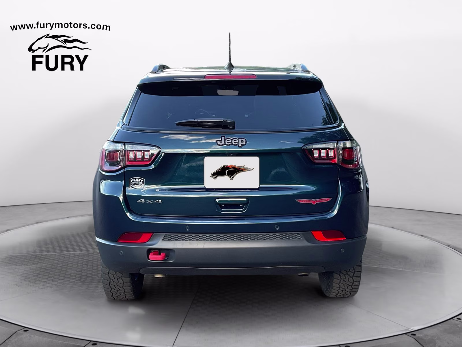 2024 Fathom Blue Pearlcoat Jeep Compass Trailhawk 4X4 SUV