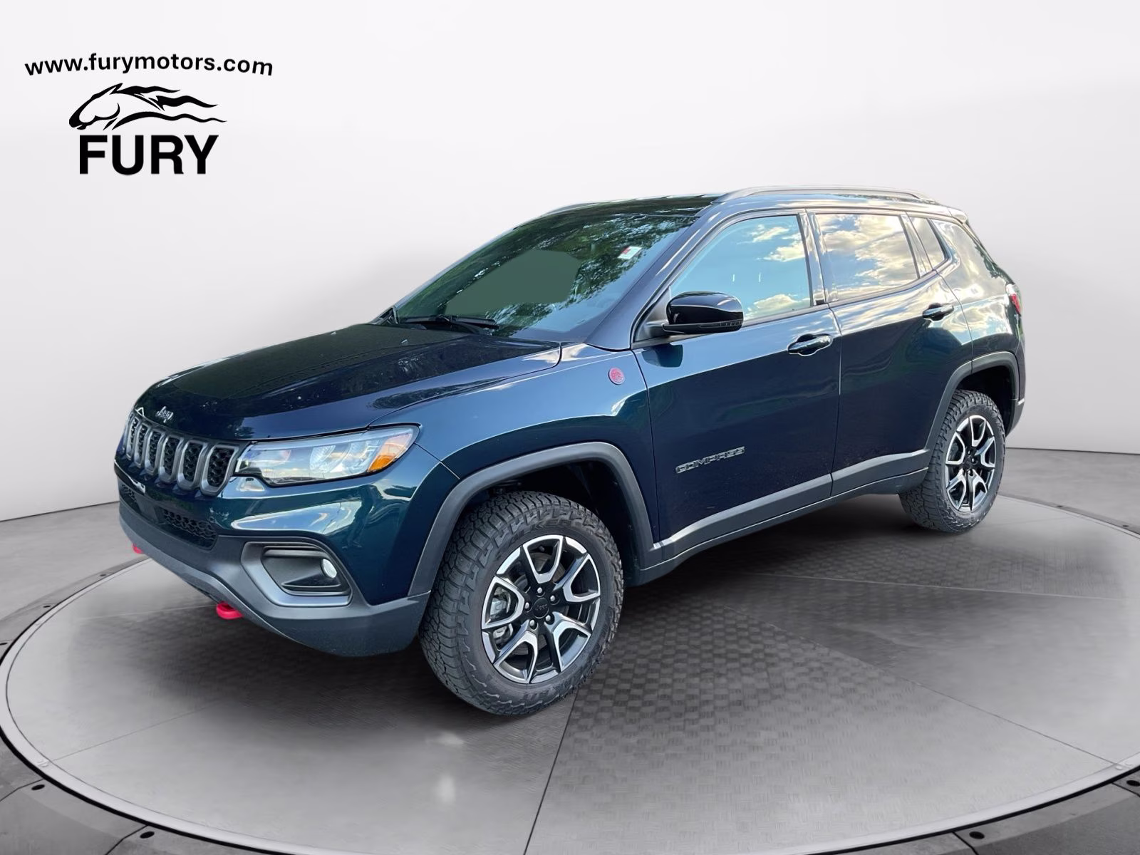 2024 Fathom Blue Pearlcoat Jeep Compass Trailhawk 4X4 SUV