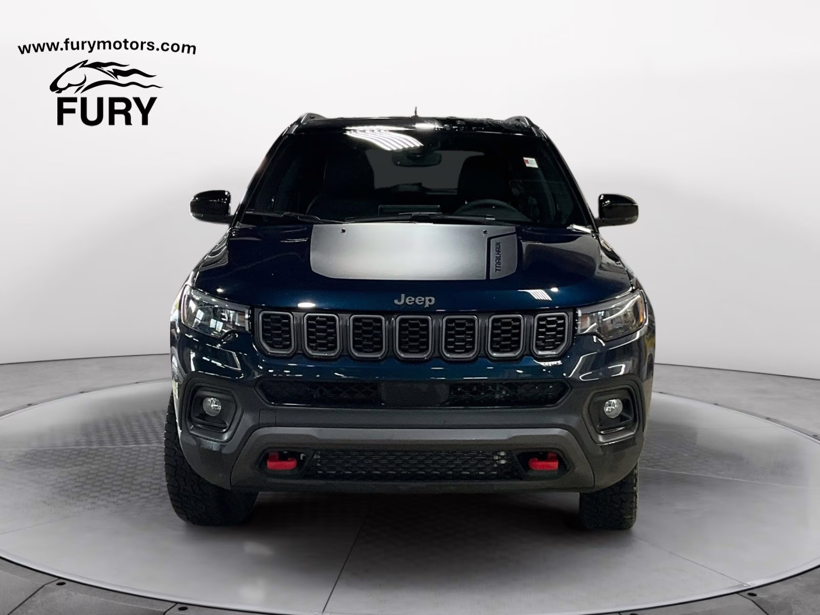 2024 Fathom Blue Pearlcoat Jeep Compass Trailhawk 4X4 SUV