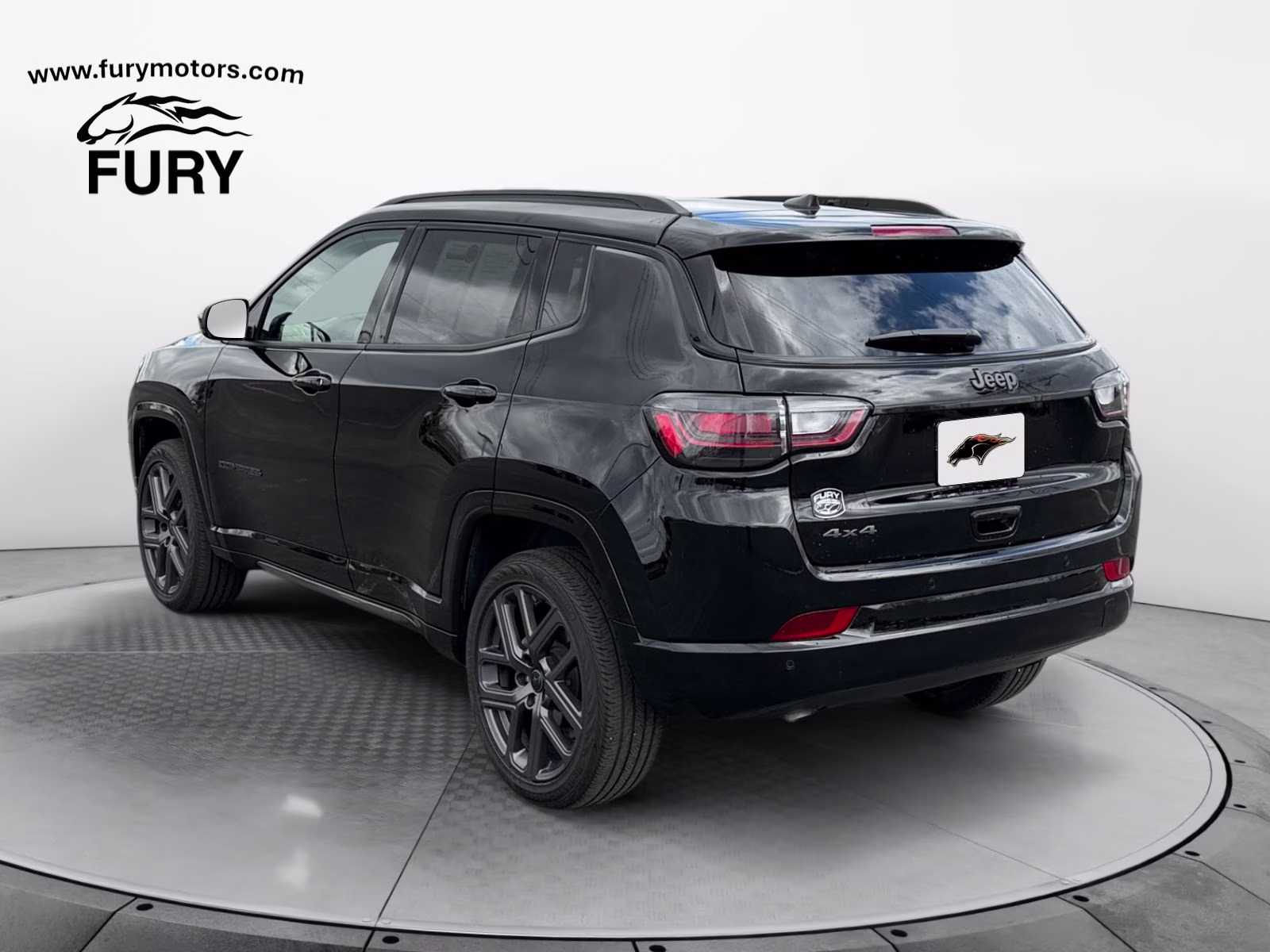 2025 Diamond Black Crystal Pearlcoat Jeep Compass Limited 4X4 SUV