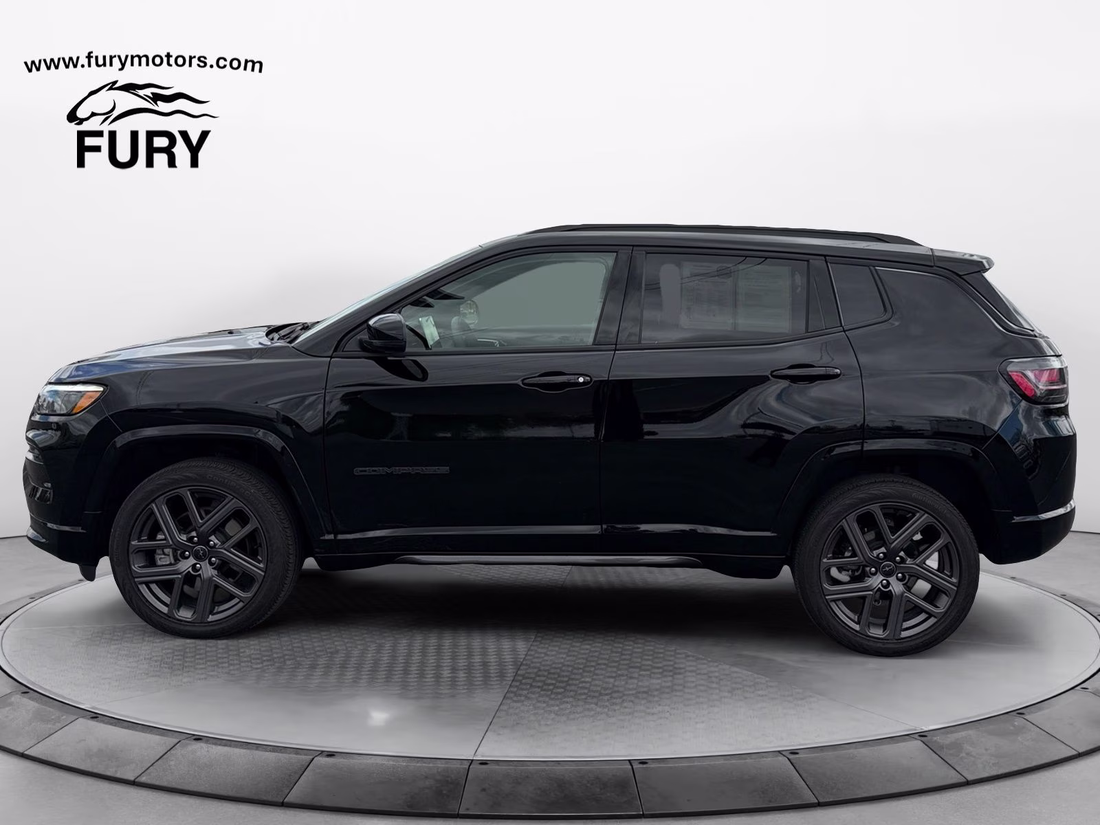2025 Diamond Black Crystal Pearlcoat Jeep Compass Limited 4X4 SUV