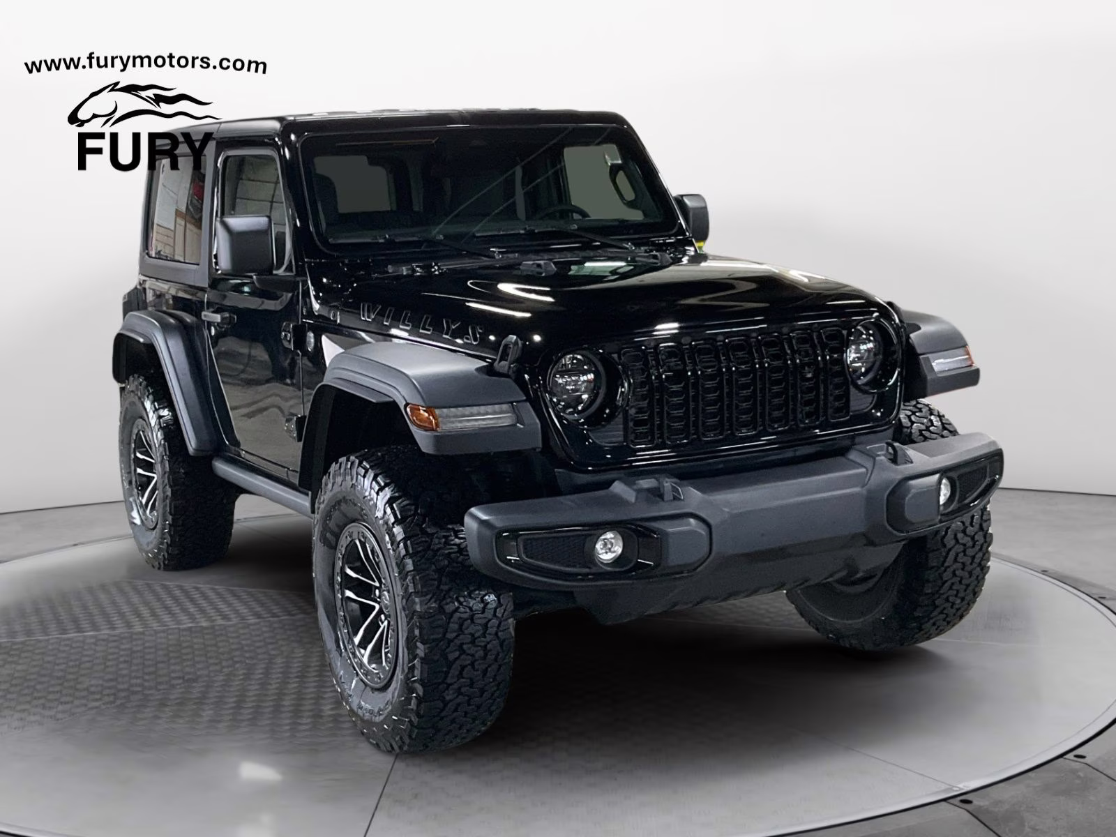 2026 Black Clearcoat Jeep Wrangler Willys 4X4 SUV