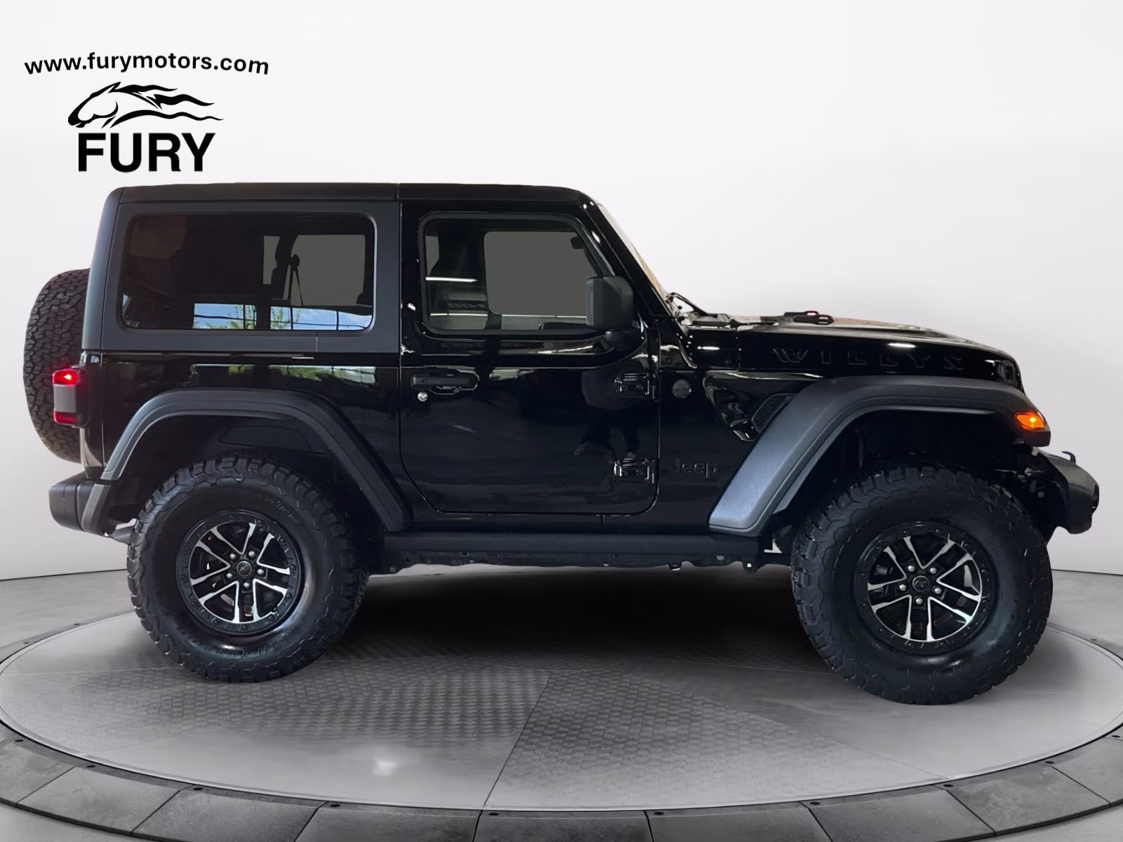 2026 Black Clearcoat Jeep Wrangler Willys 4X4 SUV