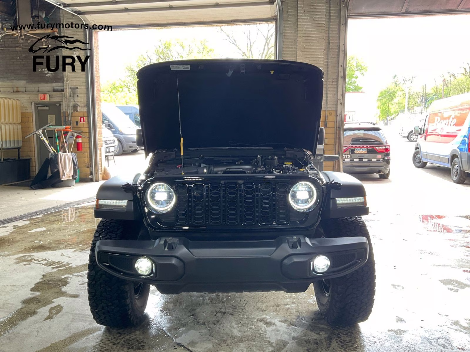 2026 Black Clearcoat Jeep Wrangler Willys 4X4 SUV
