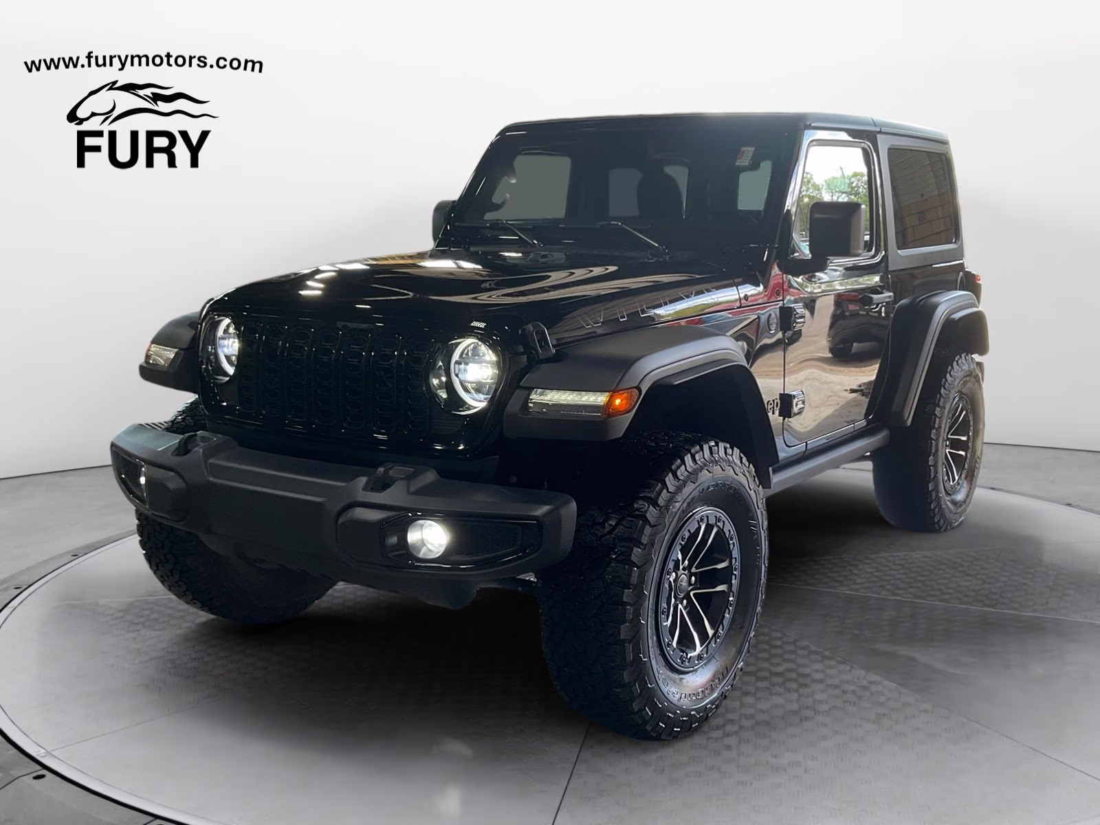 2026 Black Clearcoat Jeep Wrangler Willys 4X4 SUV