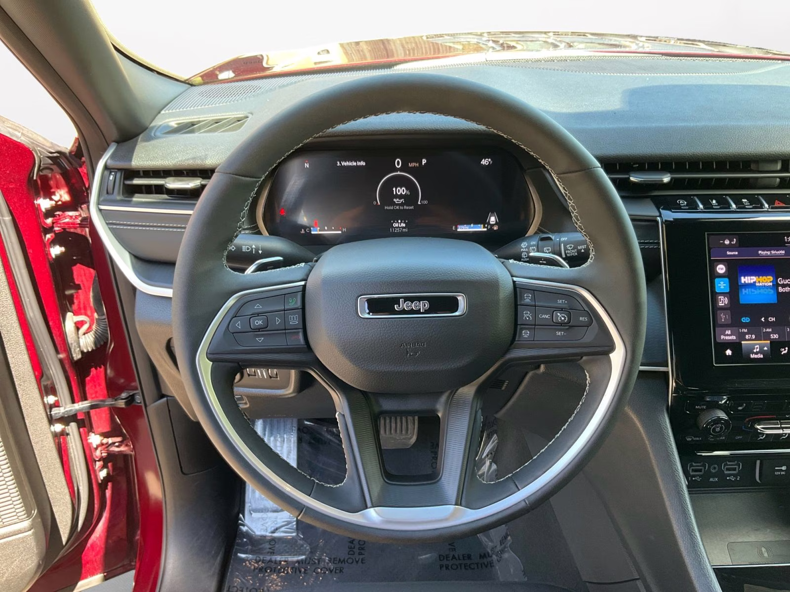 2025 Velvet Red Pearlcoat Jeep Grand Cherokee Laredo 4X4 SUV