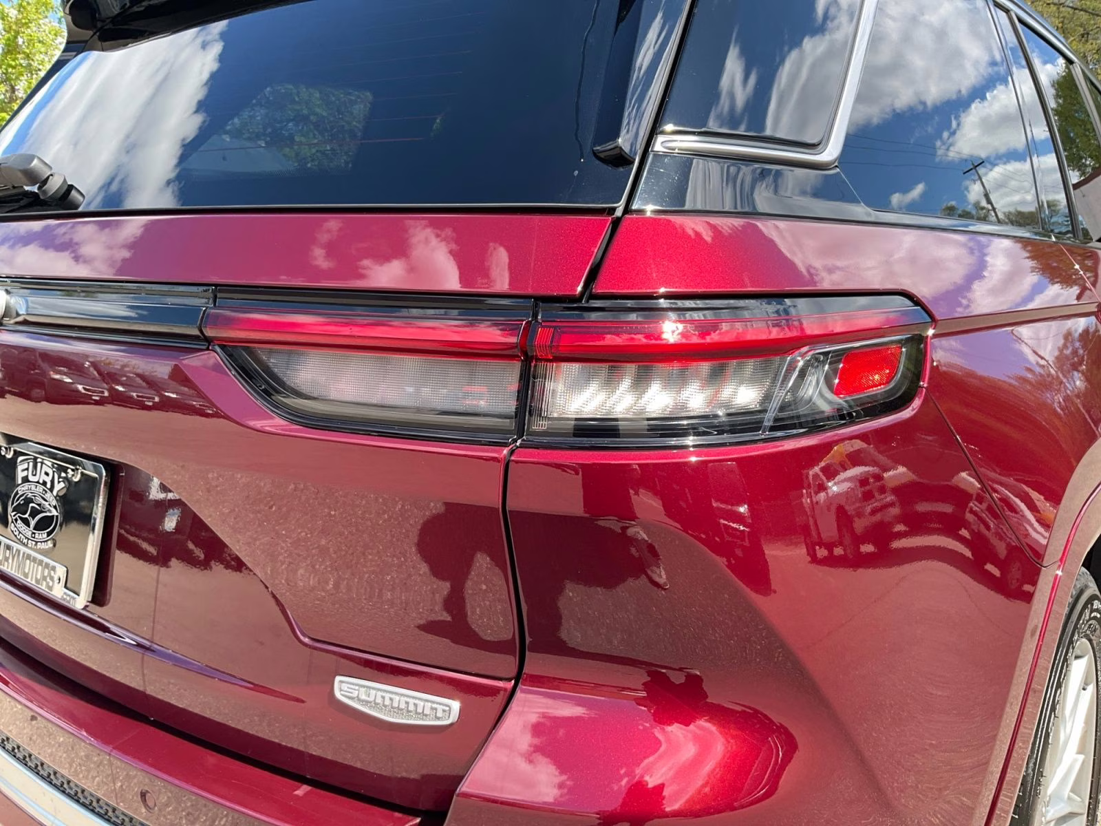 2024 Velvet Red Pearlcoat Jeep Grand Cherokee Summit 4X4 SUV