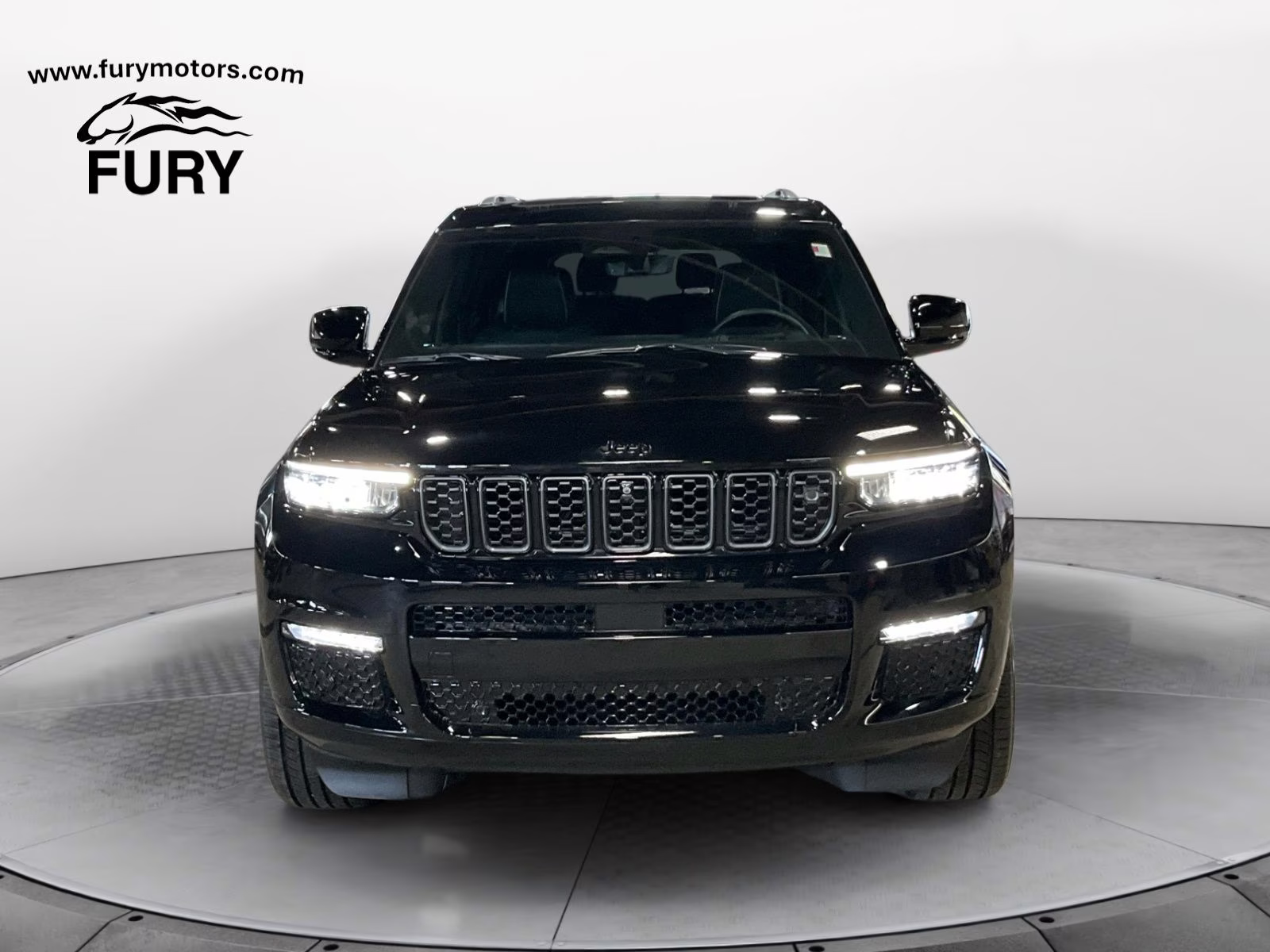 2023 Diamond Black Crystal Pearlcoat Jeep Grand Cherokee L Summit 4X4 SUV
