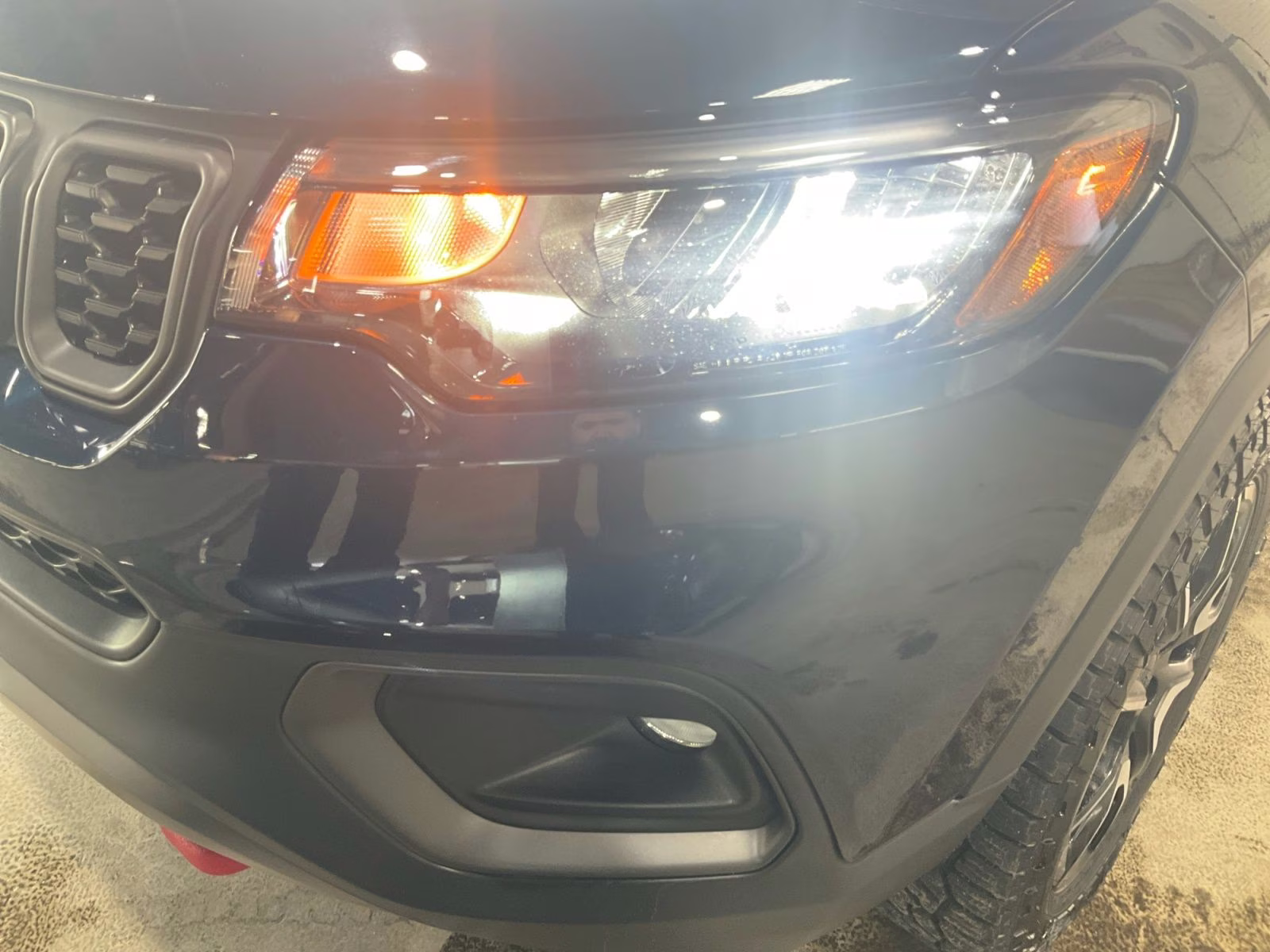 2024 Fathom Blue Pearlcoat Jeep Compass Trailhawk 4X4 SUV