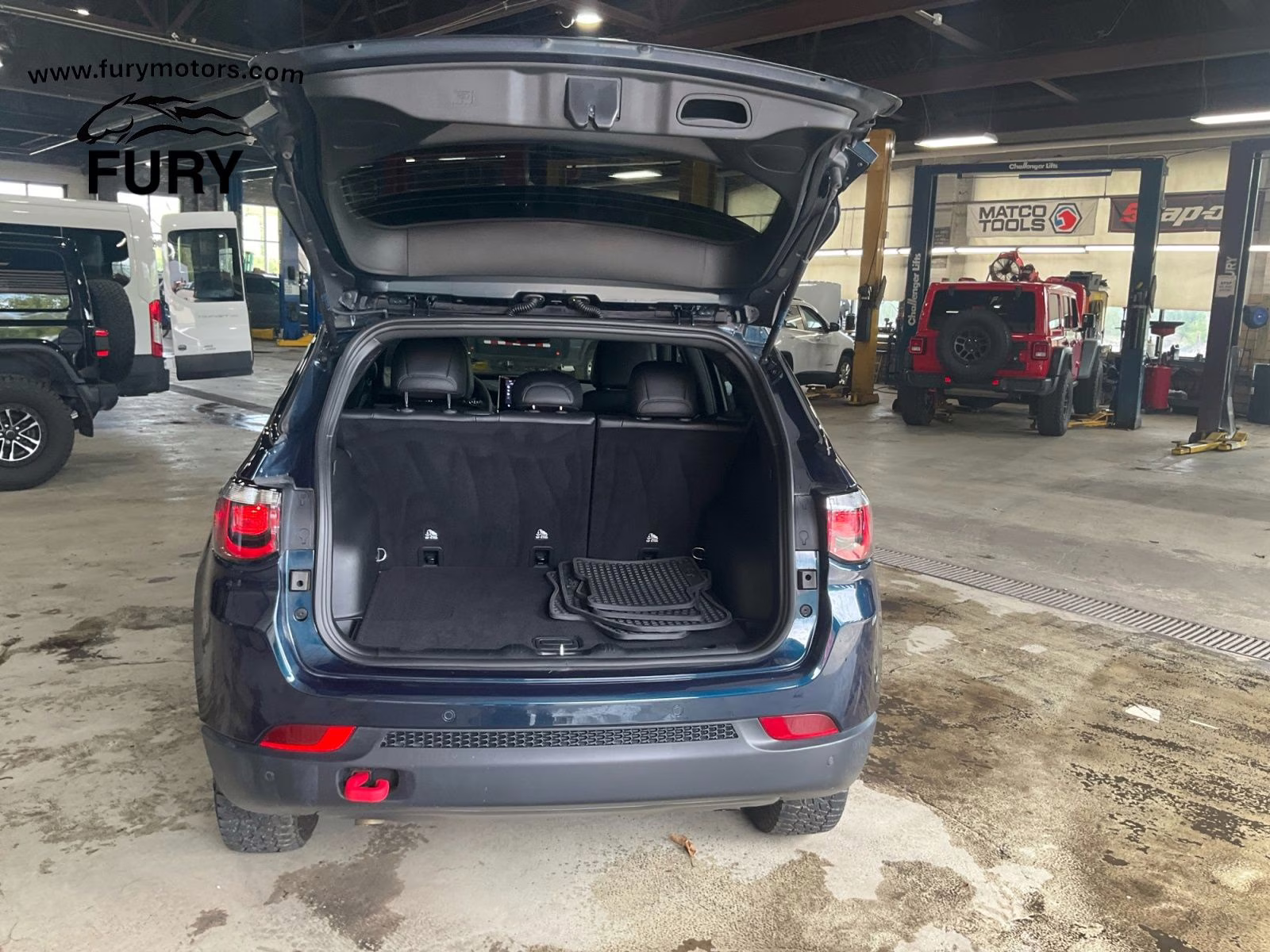 2024 Fathom Blue Pearlcoat Jeep Compass Trailhawk 4X4 SUV