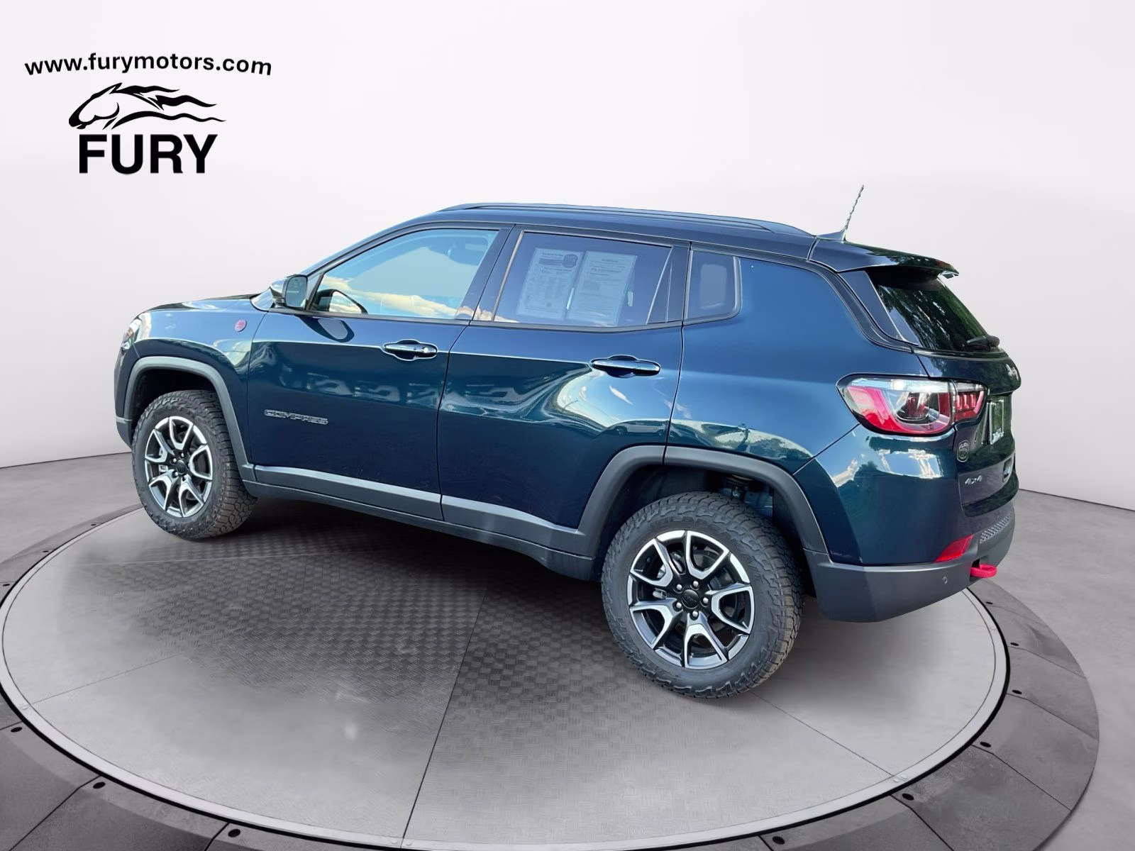 2024 Fathom Blue Pearlcoat Jeep Compass Trailhawk 4X4 SUV