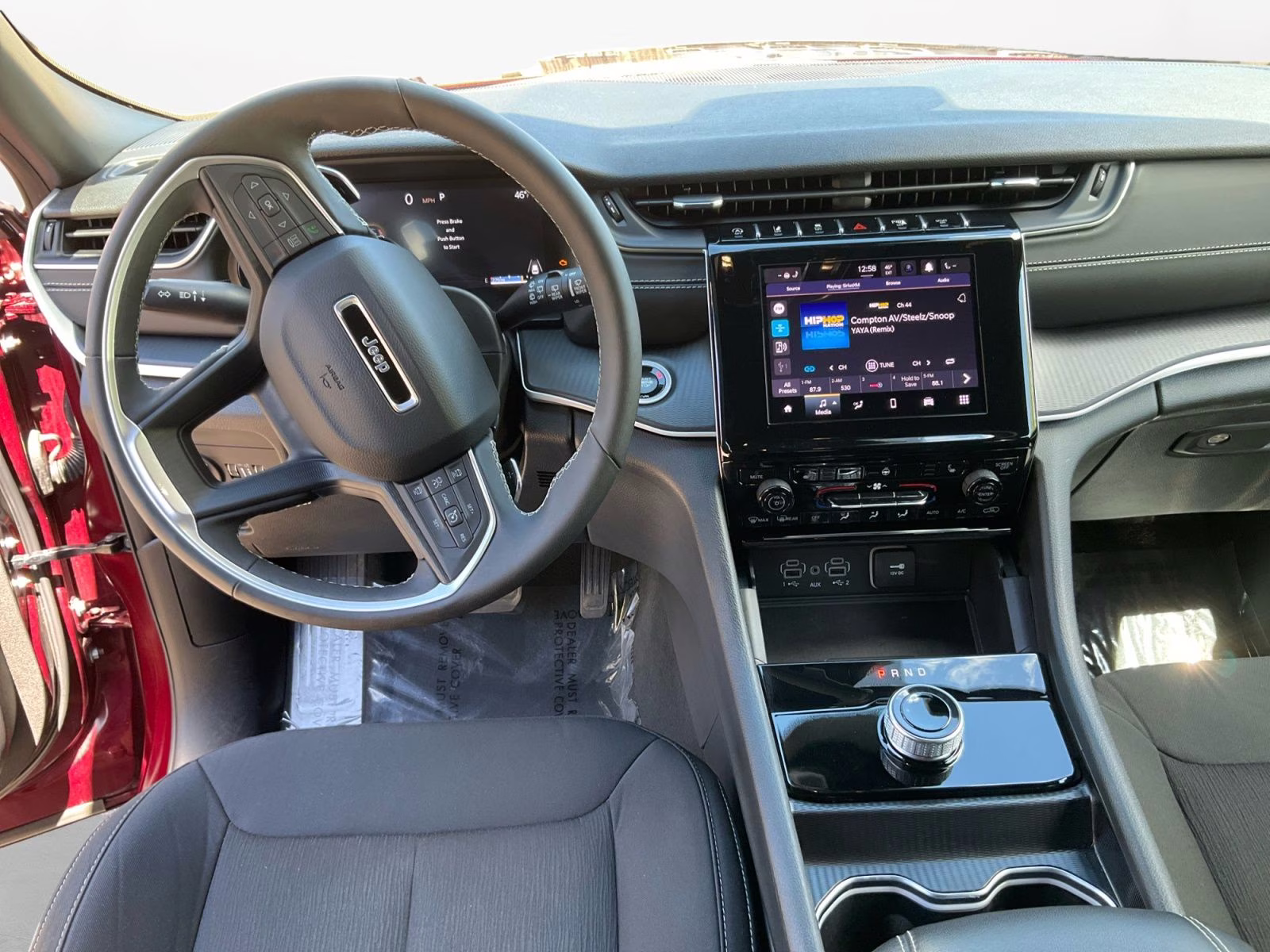 2025 Velvet Red Pearlcoat Jeep Grand Cherokee Laredo 4X4 SUV