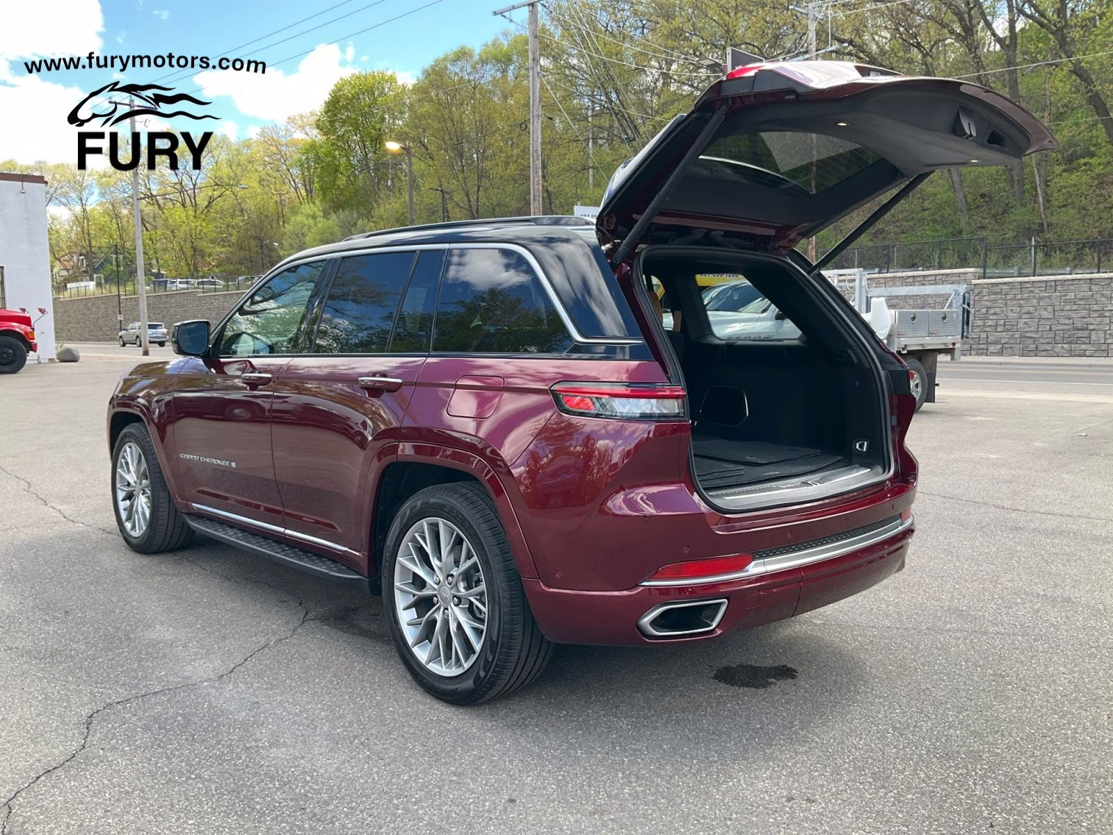 2024 Velvet Red Pearlcoat Jeep Grand Cherokee Summit 4X4 SUV