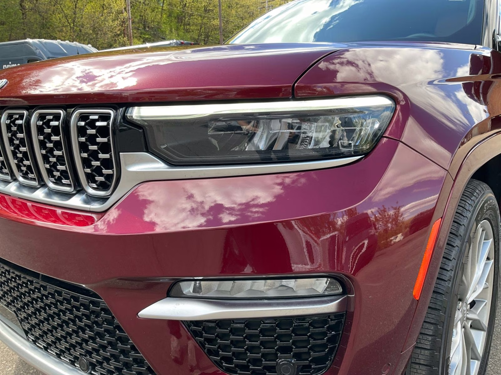 2024 Velvet Red Pearlcoat Jeep Grand Cherokee Summit 4X4 SUV