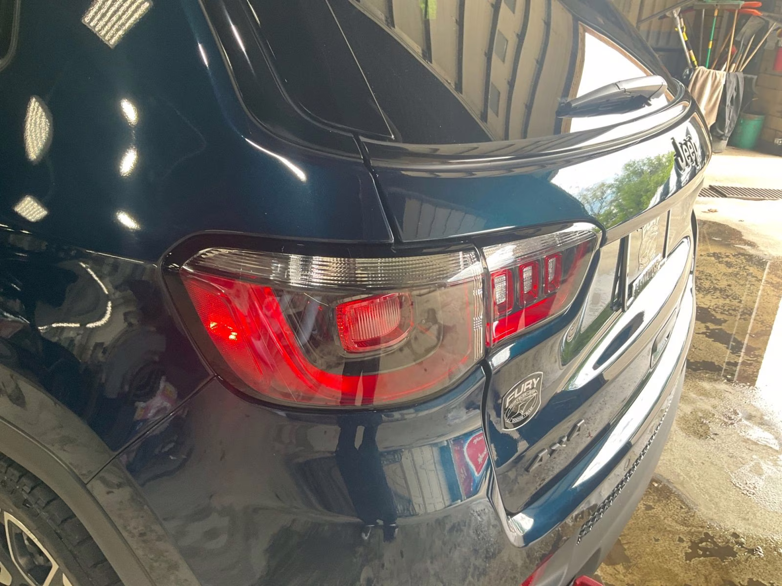 2024 Fathom Blue Pearlcoat Jeep Compass Trailhawk 4X4 SUV
