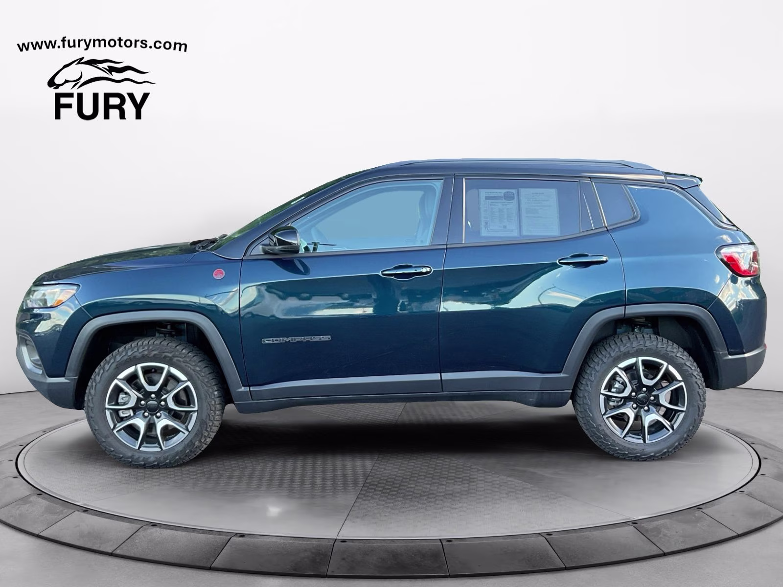 2024 Fathom Blue Pearlcoat Jeep Compass Trailhawk 4X4 SUV