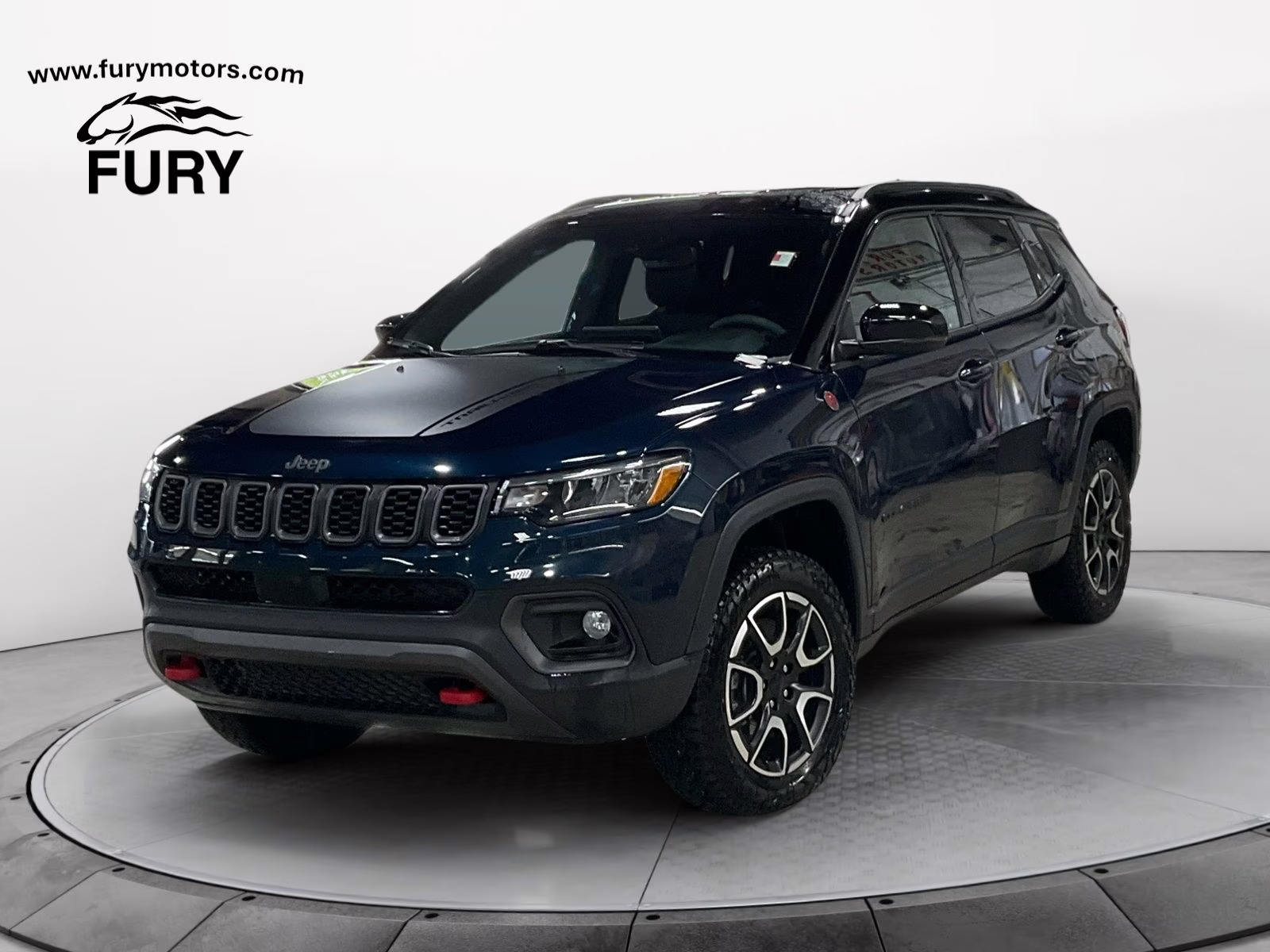 2024 Fathom Blue Pearlcoat Jeep Compass Trailhawk 4X4 SUV