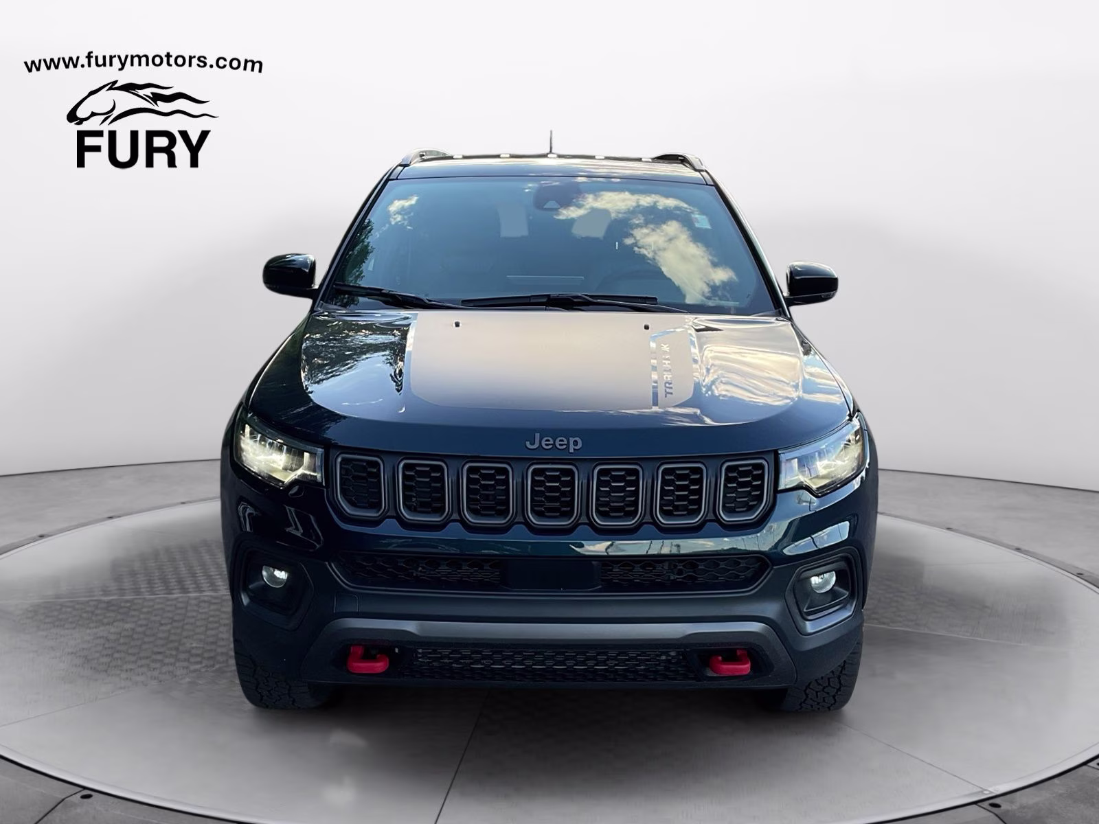 2024 Fathom Blue Pearlcoat Jeep Compass Trailhawk 4X4 SUV