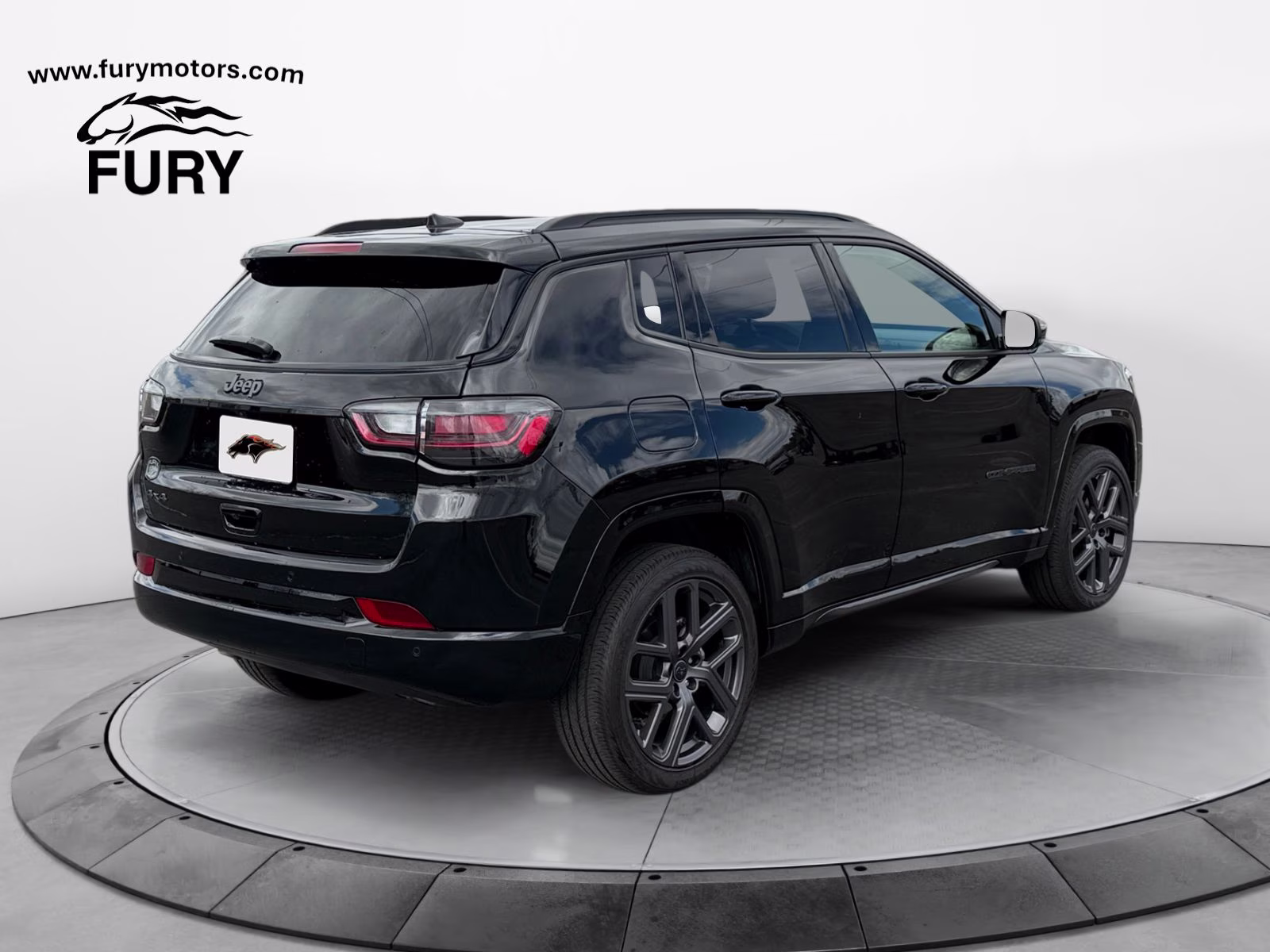 2025 Diamond Black Crystal Pearlcoat Jeep Compass Limited 4X4 SUV