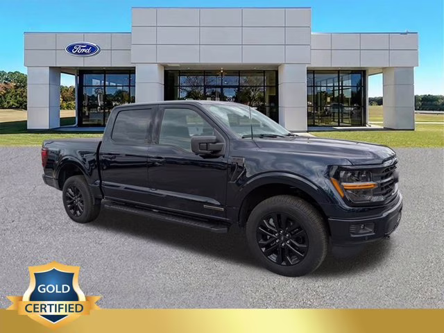 2025 Blue Metallic Ford F-150 XLT 4X4 Truck