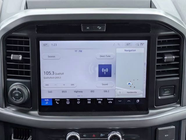 2025 Blue Metallic Ford F-150 XLT 4X4 Truck