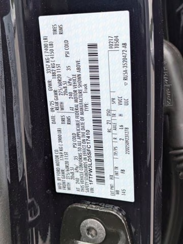 2025 Blue Metallic Ford F-150 XLT 4X4 Truck