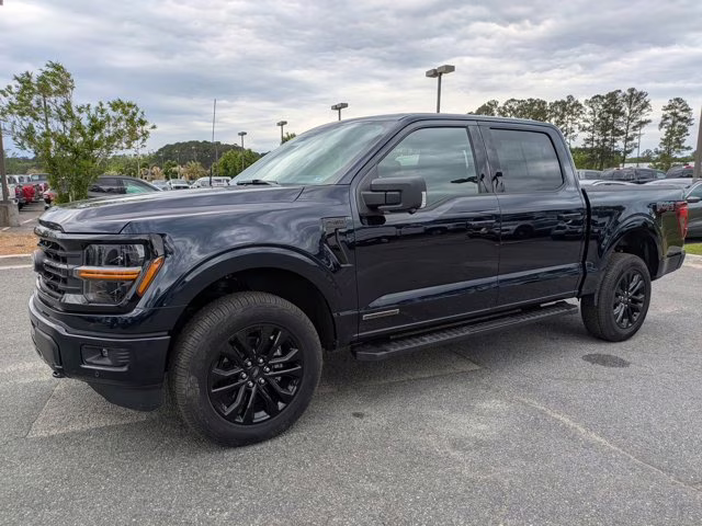 2025 Blue Metallic Ford F-150 XLT 4X4 Truck