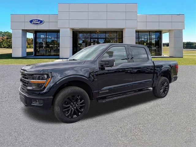 2025 Blue Metallic Ford F-150 XLT 4X4 Truck