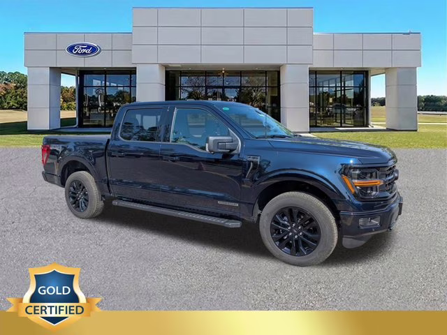 2025 Blue Metallic Ford F-150 XLT 4X4 Truck