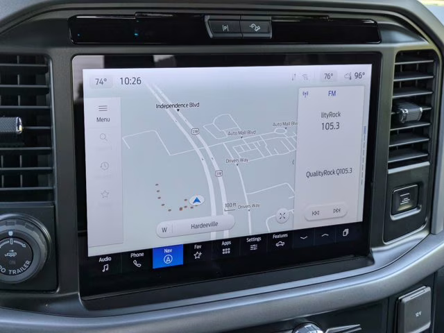 2025 Blue Metallic Ford F-150 XLT 4X4 Truck