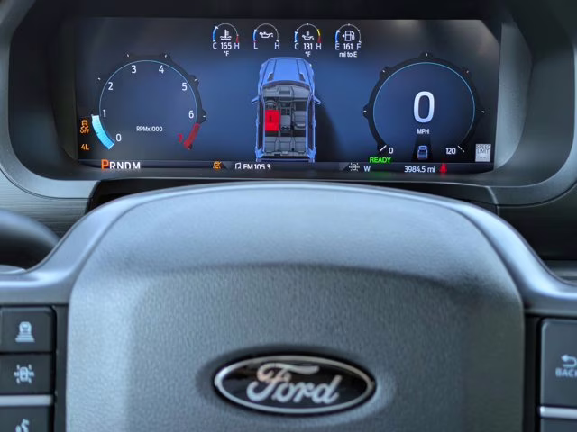 2025 Blue Metallic Ford F-150 XLT 4X4 Truck