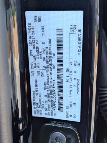 2025 Blue Metallic Ford F-150 XLT 4X4 Truck