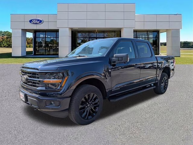 2025 Blue Metallic Ford F-150 XLT 4X4 Truck