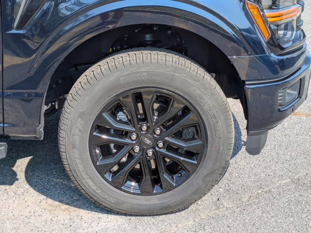 2025 Blue Metallic Ford F-150 XLT 4X4 Truck