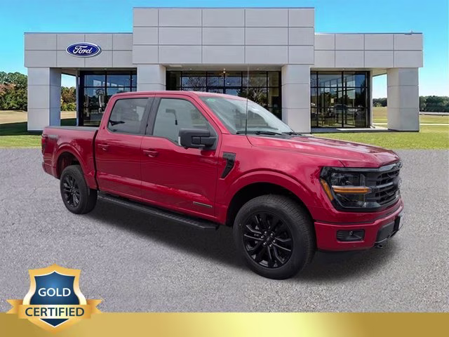 2025 Red Metallic Ford F-150 XLT 4X4 Truck