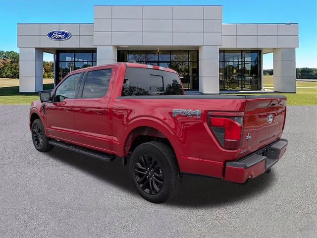 2025 Red Metallic Ford F-150 XLT 4X4 Truck